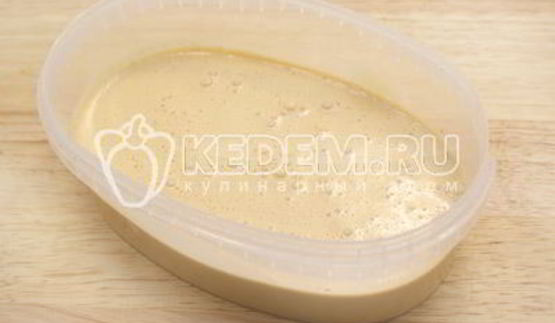 новогодний десерт-мороженое крем-брюле