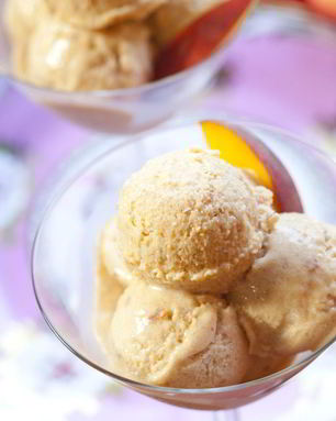 Персиковое мороженое