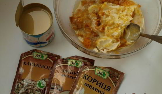 пряное тыквенное мороженое