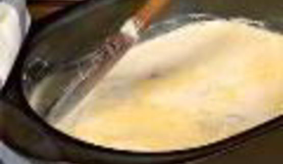 рисовое мороженое с ягодным соусом