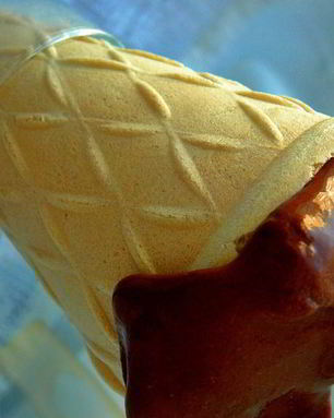 Шоколадное мороженое