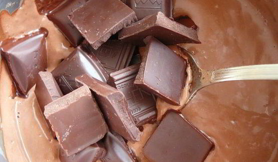 шоколадное мороженое