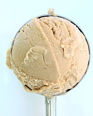 Сливочное кофейное мороженое