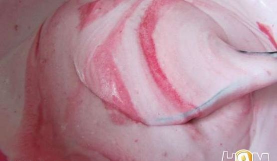 торт-мороженое арбуз