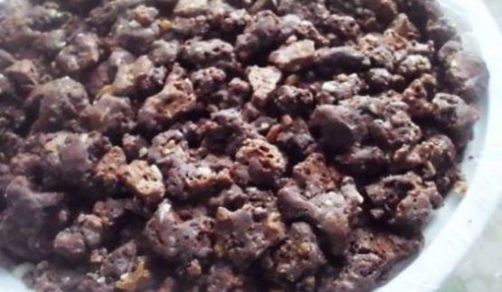 торт-мороженое с малиной