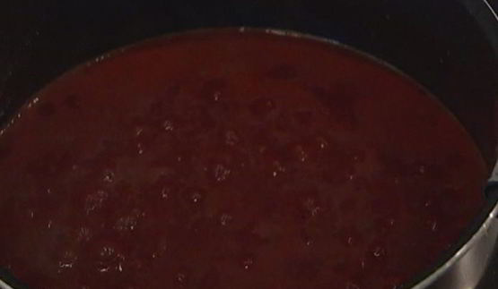 творожно-малиновое мороженое