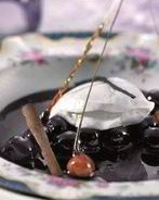 Вишневое мороженое с ликером Амаретто