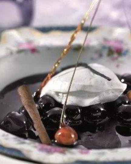 Рецепт вишневого мороженого с ликером амаретто