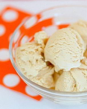 Яблочное мороженое из молока