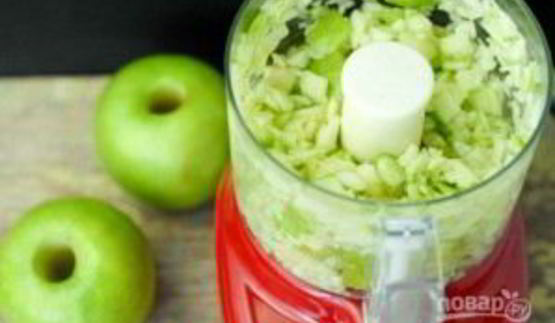 яблочное мороженое из молока