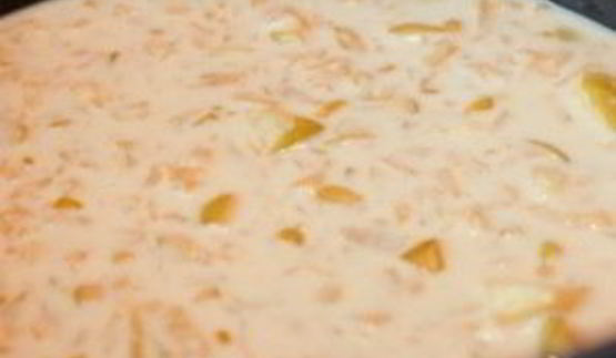 яблочное мороженое из молока