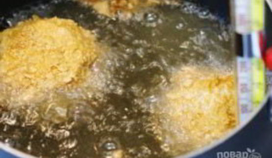 жареные шарики из мороженого