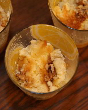 Мускатный рисовый пудинг