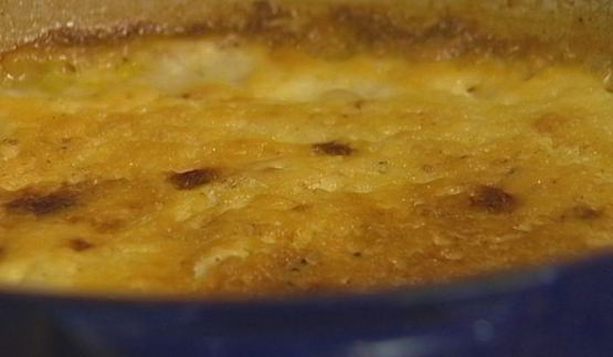 мускатный рисовый пудинг