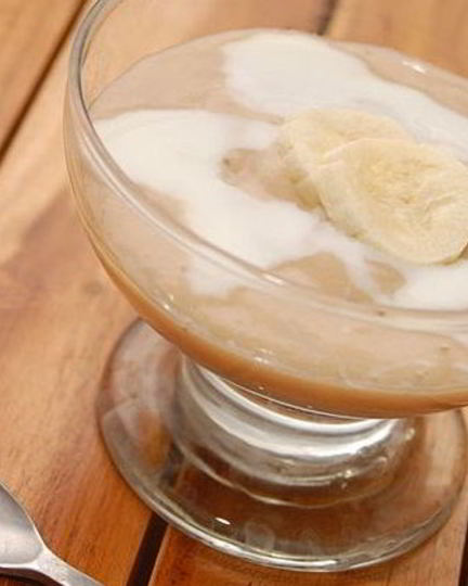 Рецепт бананового мусса