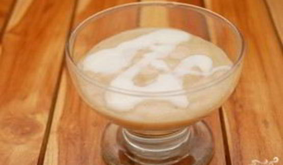 банановый мусс