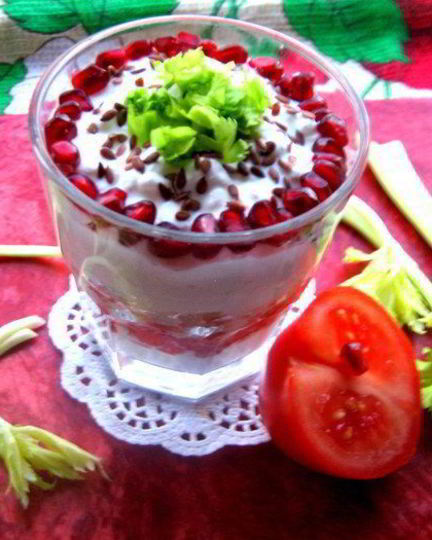 Рецепт несладкого творога с овощами