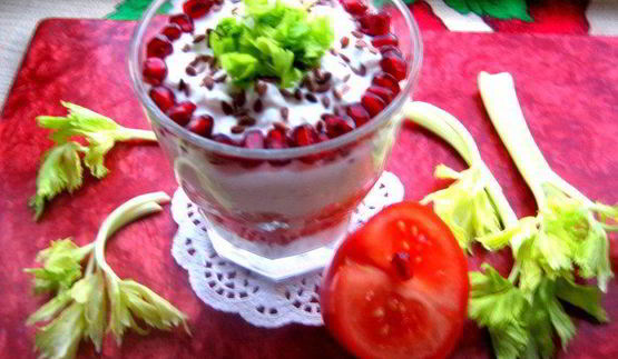 несладкий творог с овощами