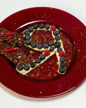 Острые козинаки с кремом шарлот