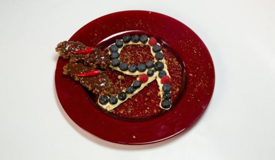 острые козинаки с кремом шарлот