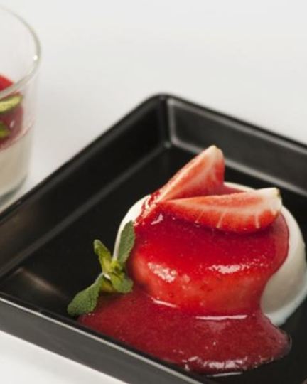 Рецепт панны-котты с клубникой