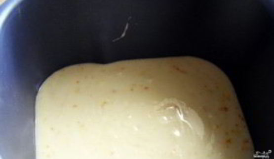 апельсиновый кулич в хлебопечке