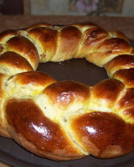 Рецепт ароматного пасхального венка