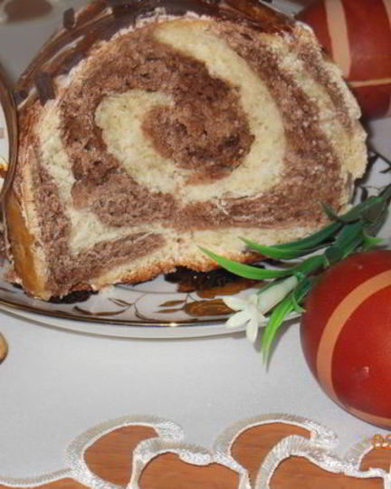 Рецепт двуцветного кулича