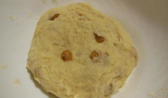 двуцветный кулич