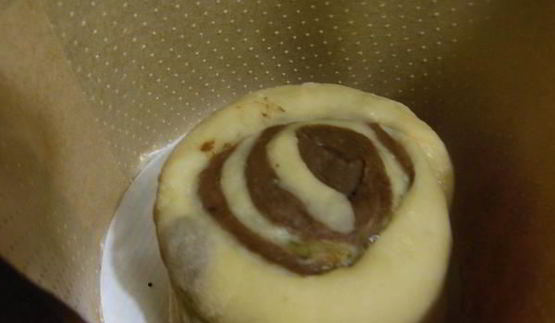 двуцветный кулич