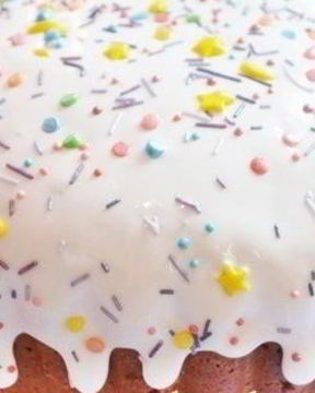 Глазурь для кулича без сахарной пудры