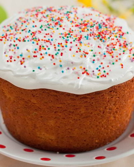 Рецепт глазури для кулича лимонная