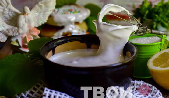 глазурь для кулича