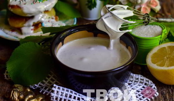 глазурь для кулича