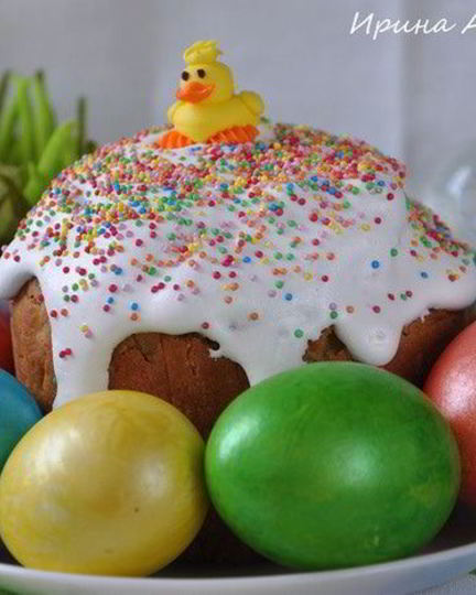 Рецепт коньячного кулича с изюмом, цукатами и орехами