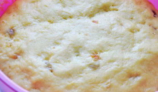 коньячный кулич с изюмом, цукатами и орехами