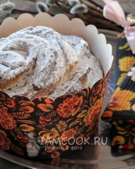Рецепт кулича краффин
