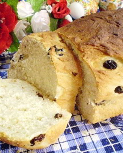 Рецепт кулича на меду