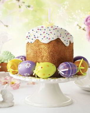 Кулич на сливках