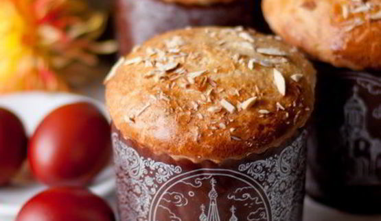 кулич на сметане