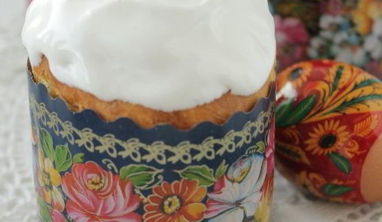 кулич пасхальный заварной