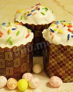 Кулич простой легкий без дрожжей