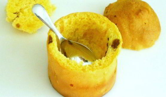 кулич с домашним мороженым