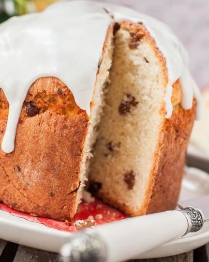 Рецепт кулича с изюмом в хлебопечке