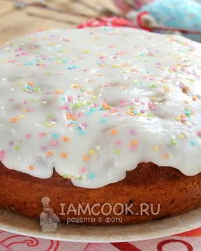 Кулич в мультиварке