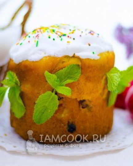 Рецепт куличей на молоке