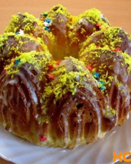 Рецепт лимонного кулича