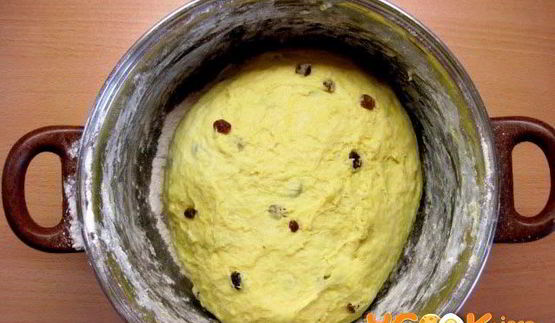 лимонный кулич