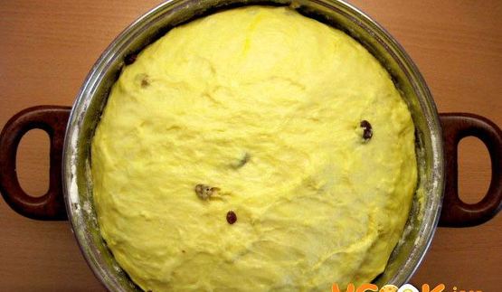 лимонный кулич