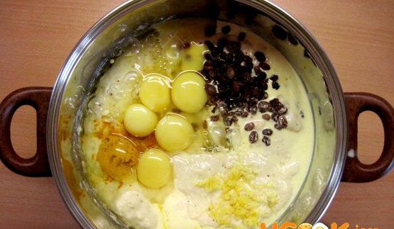 лимонный кулич